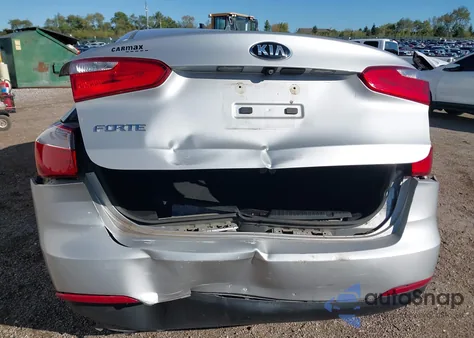 2016 Kia Forte Lx из США, поврежденный, VIN KNAFX4A61G5559647